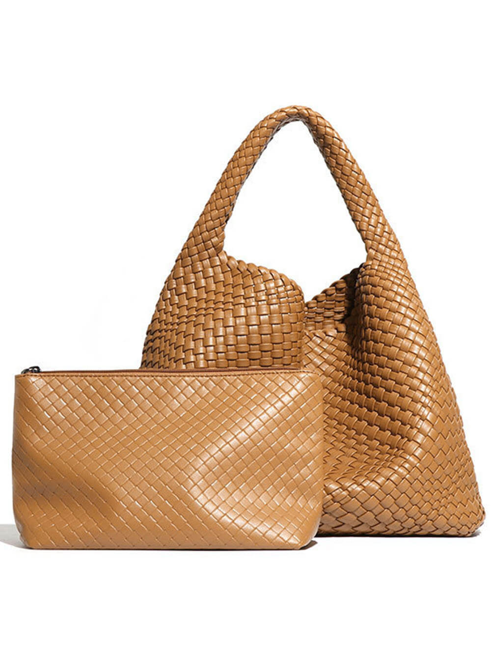 Sac à bandoulière Intrecciato recyclé et végétalien
