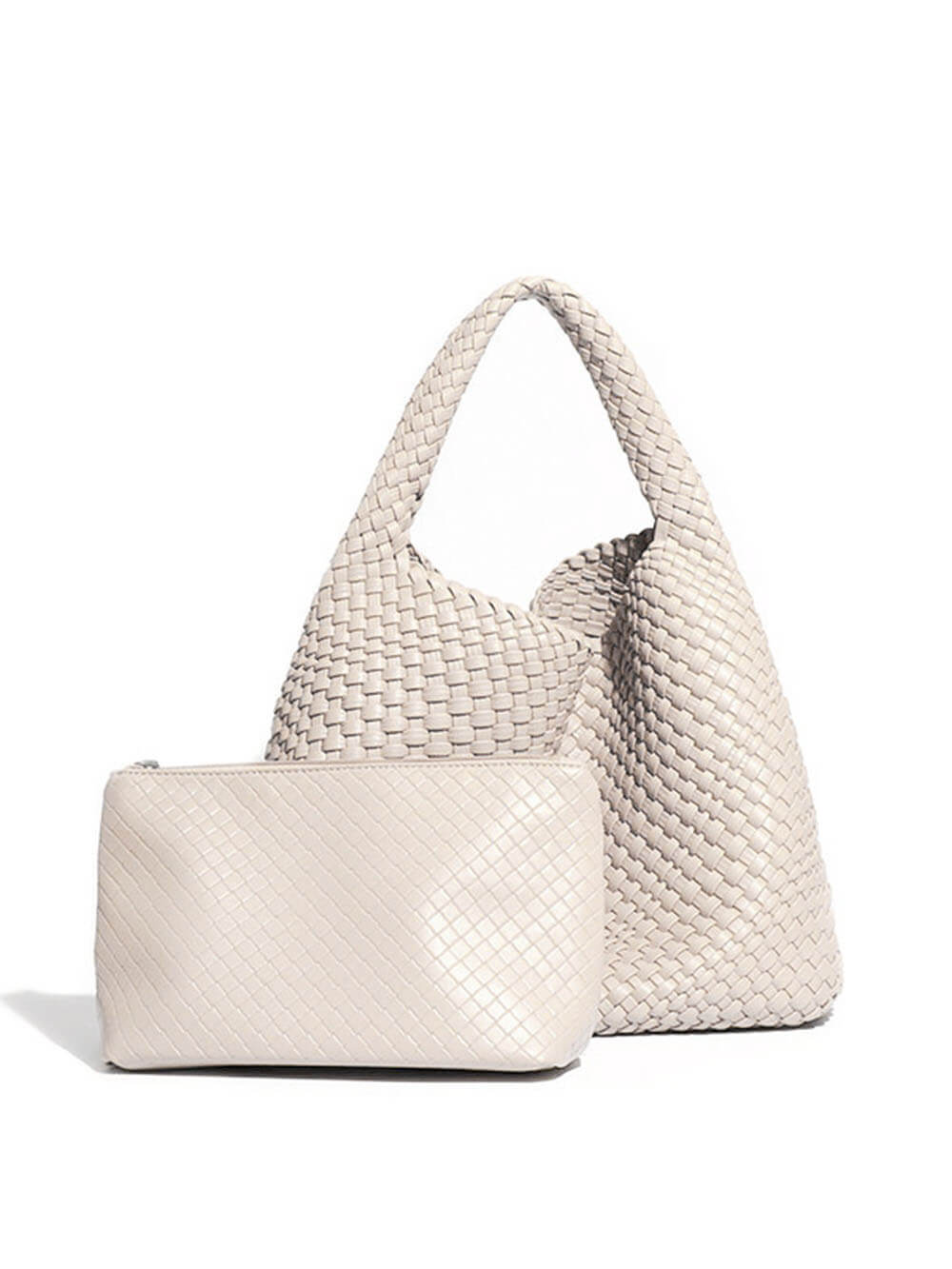 Sac à bandoulière Intrecciato recyclé et végétalien
