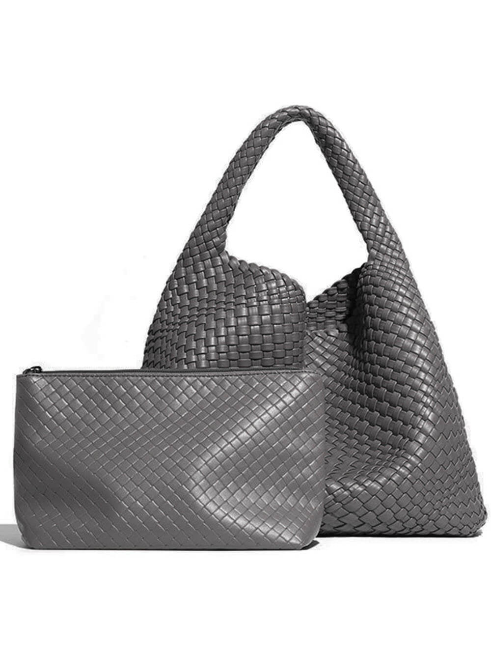 Sac à bandoulière Intrecciato recyclé et végétalien
