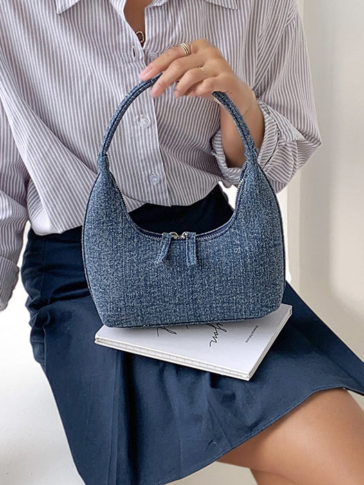 Sac à main en denim tendance