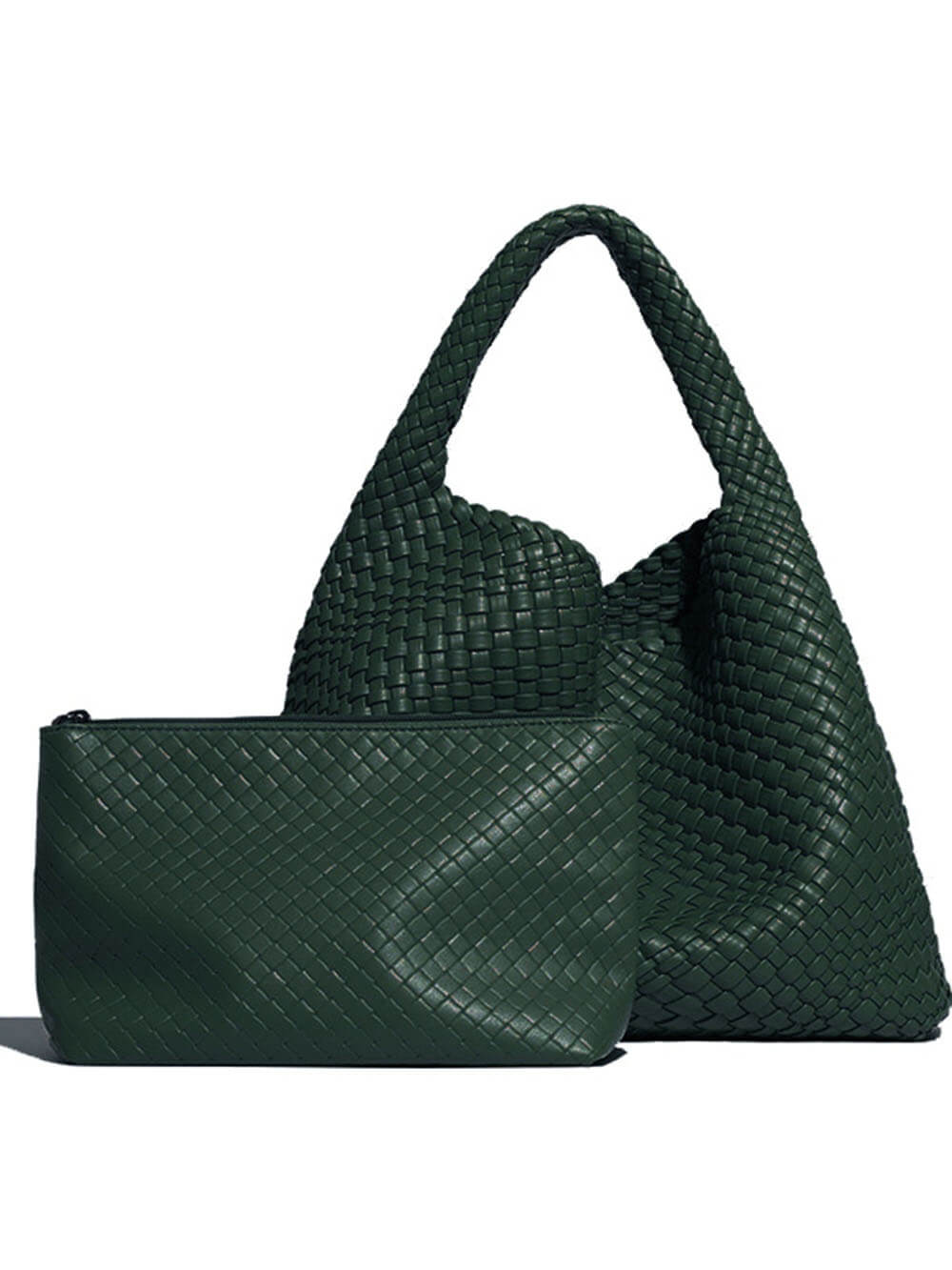 Sac à bandoulière Intrecciato recyclé et végétalien