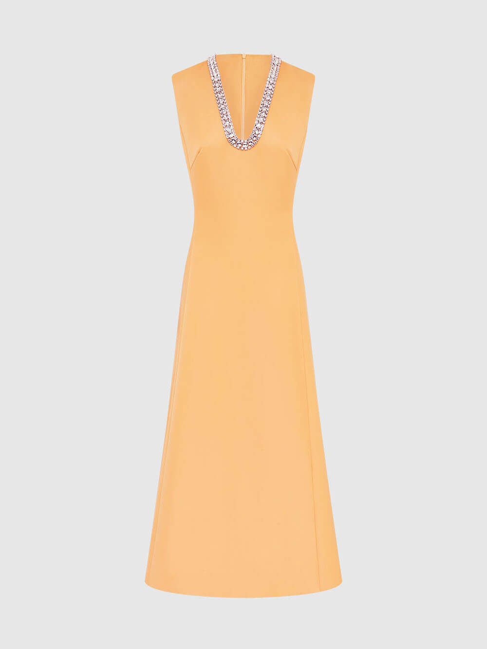 Anspruchsvolles Maxikleid mit Paillettenverzierung