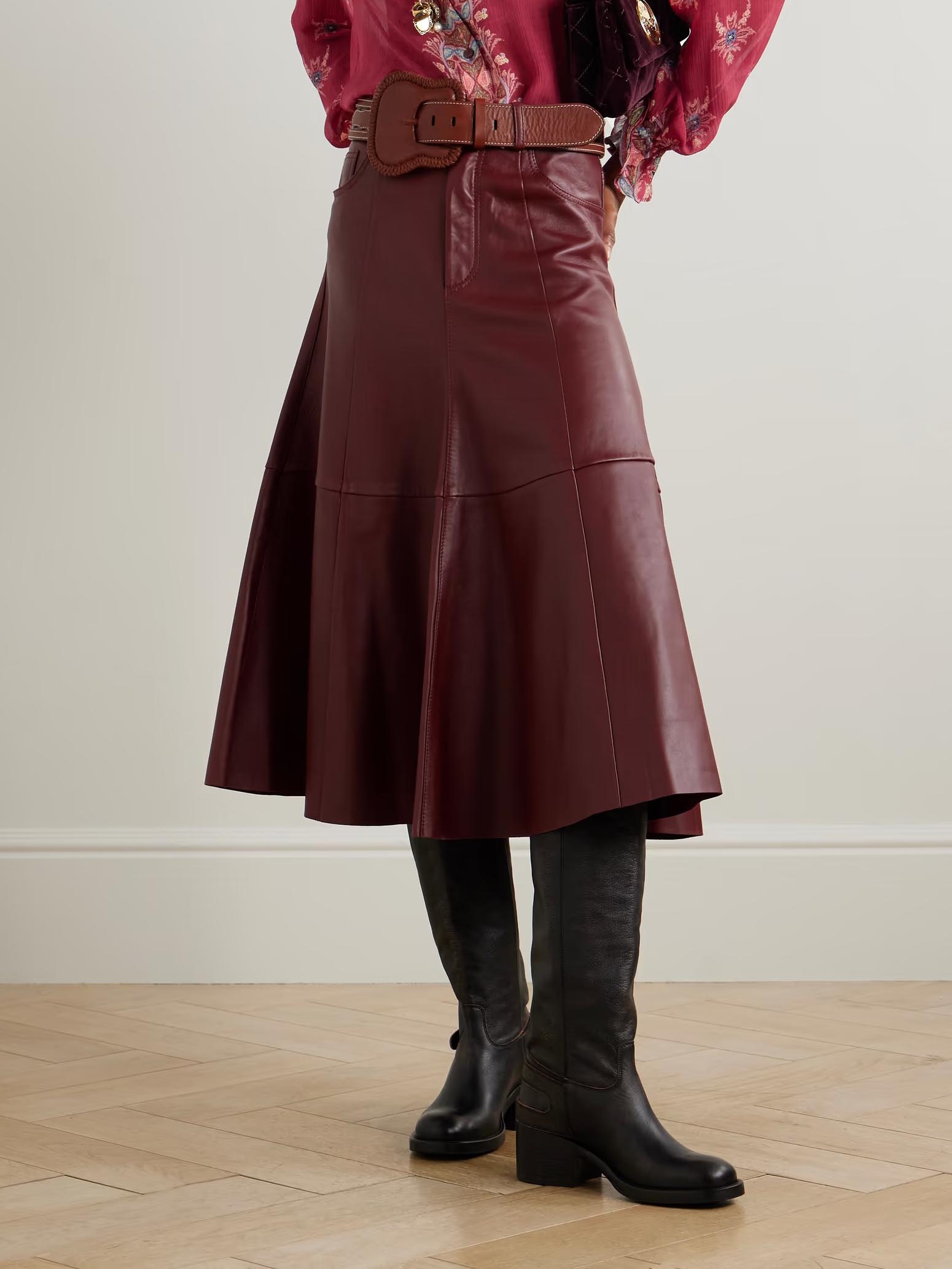 Exquisite Vintage-Inspired Tailored Skirt