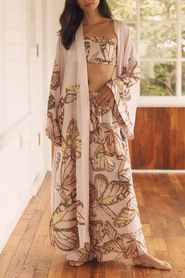 Ensemble trois pièces doux et rêveur Butterfly Dance