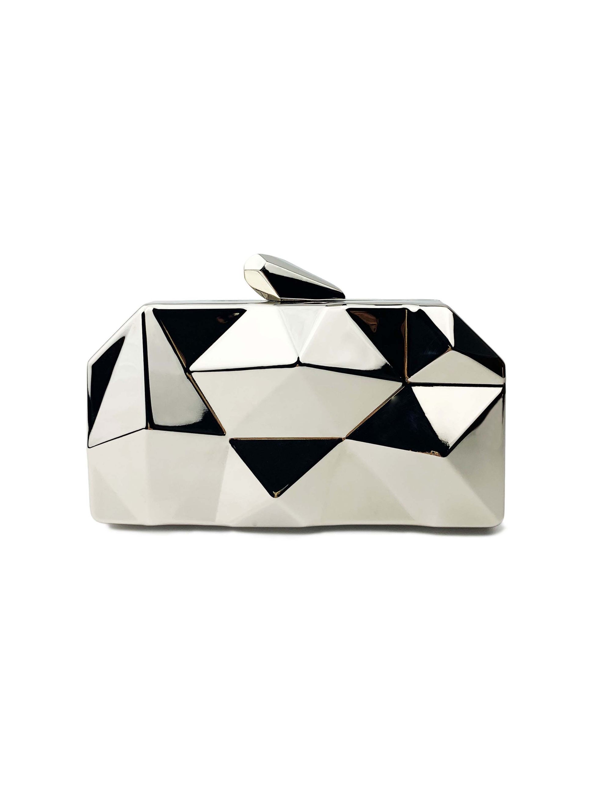 Sac à main à chaîne au design irrégulier