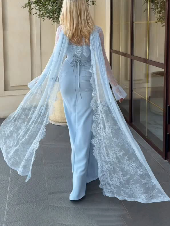 Elegant Strapless Corset Maxi Dress