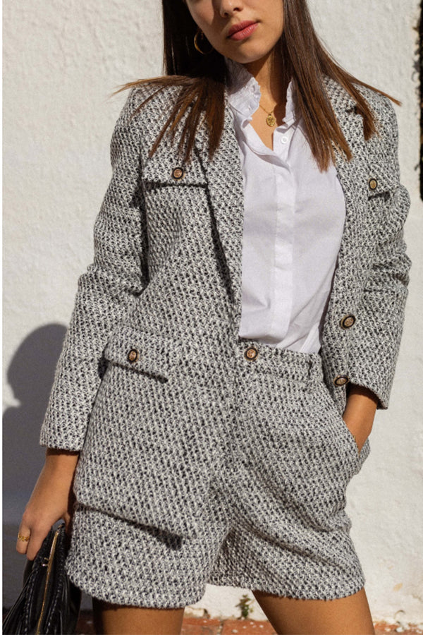 BLAZER TWEED PATRICE Grey