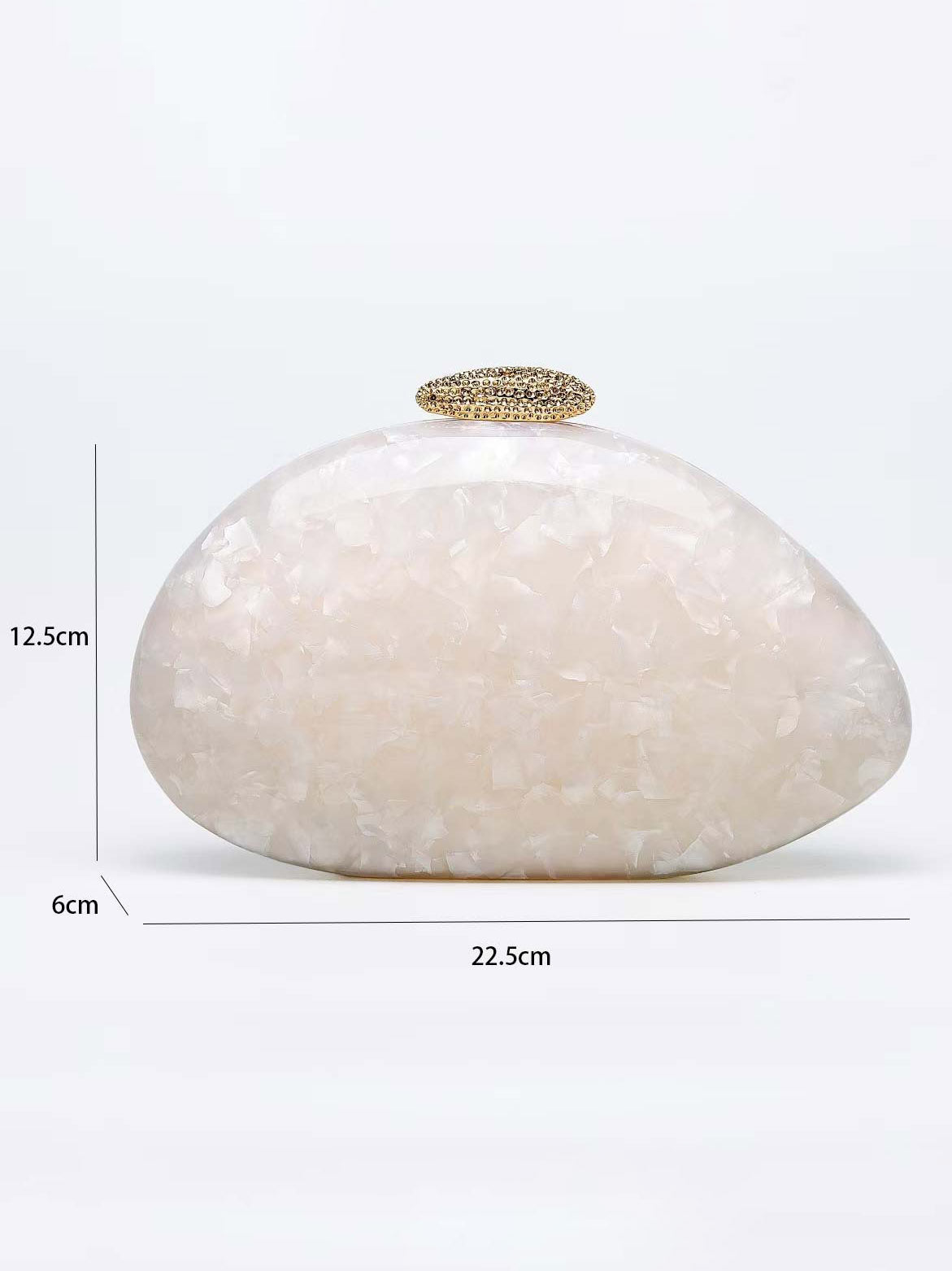 Sac de mariage en acrylique à la mode avec une forme spéciale