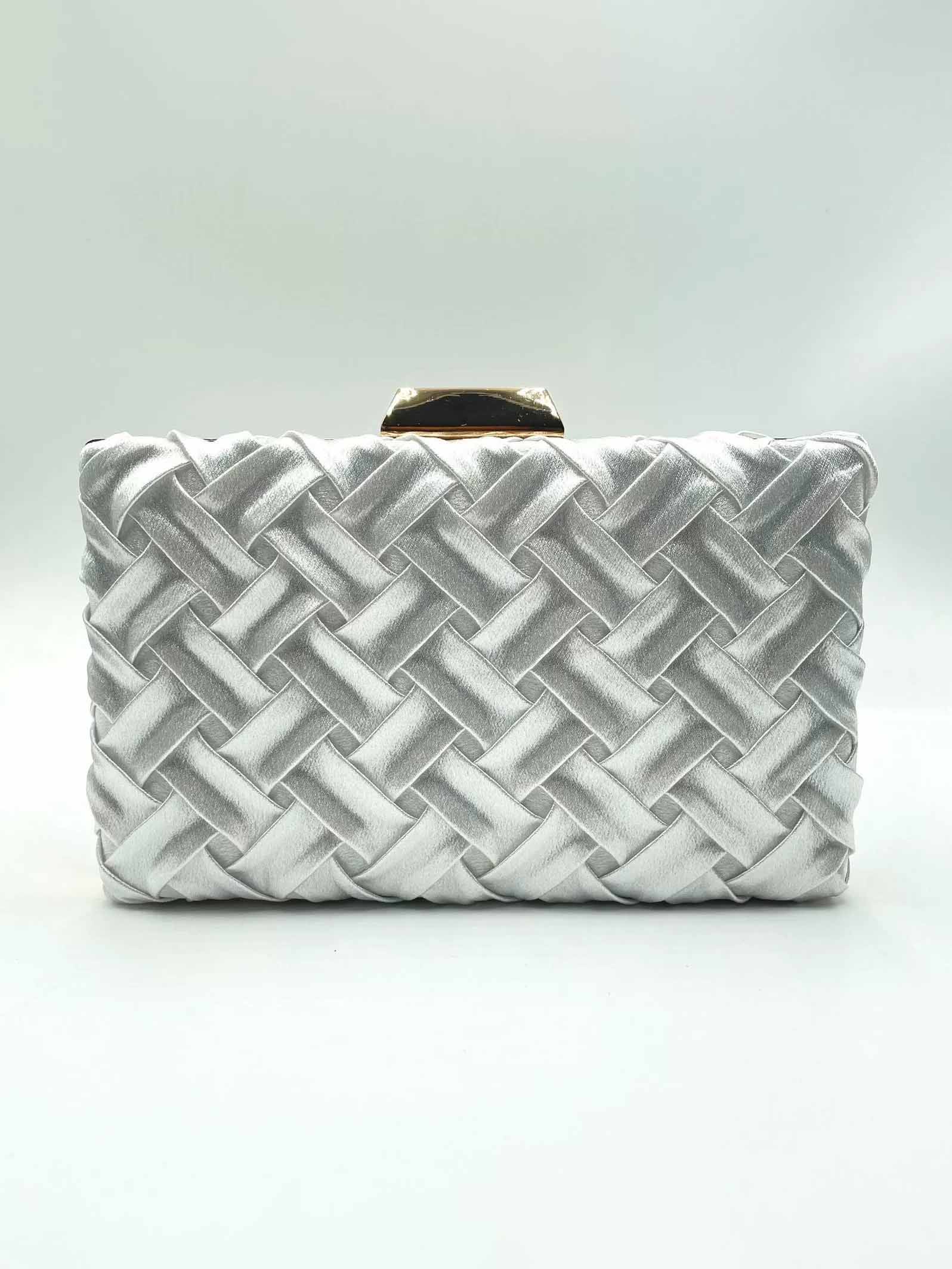 Pochette de banquet tissée à la mode