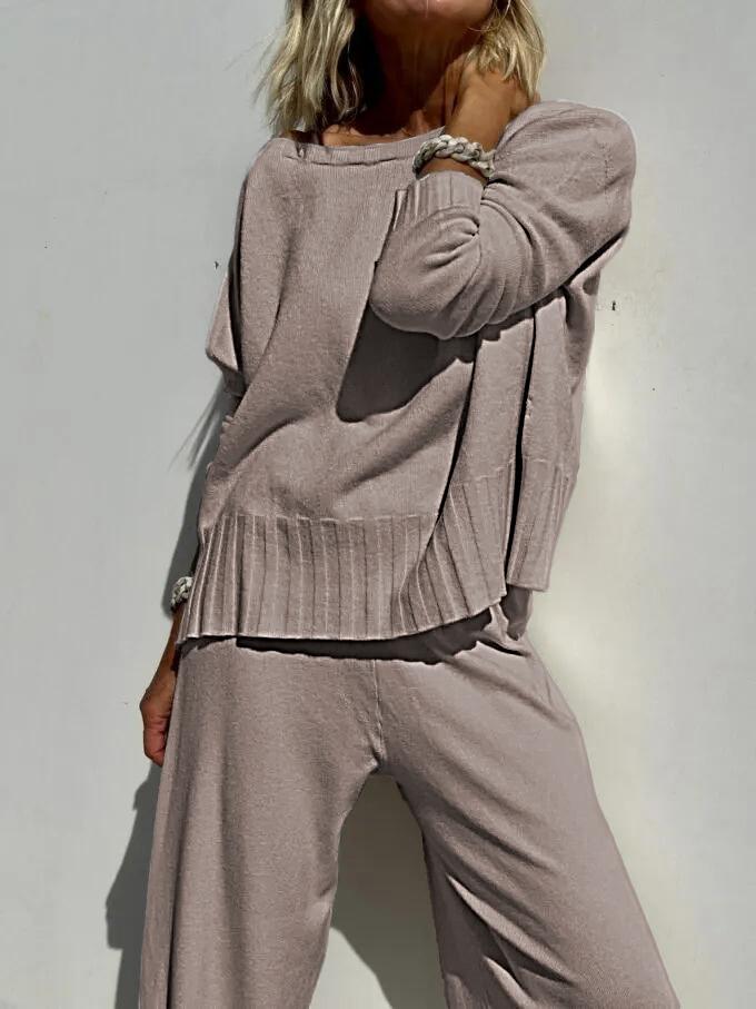 Lässiger Strickpullover