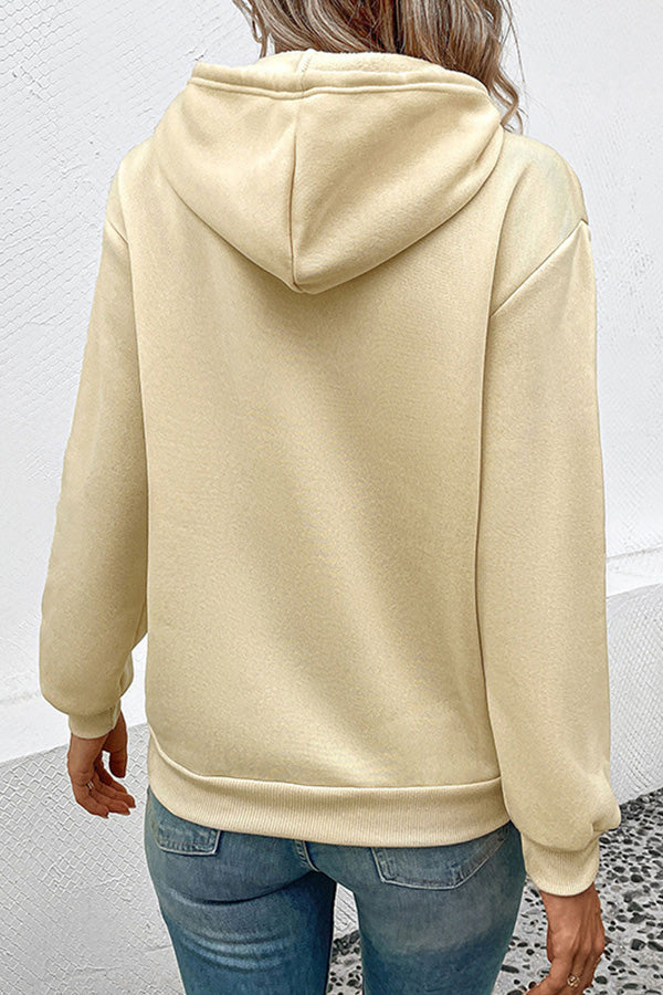 Long Sleeve Pocket Casual Hoodie Pullover