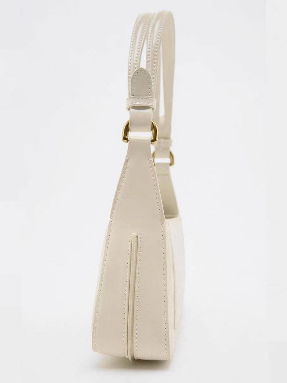 Sac à bandoulière carré en similicuir verni
