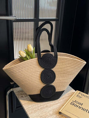 Strandurlaub Tote Schulter gewebte Tasche