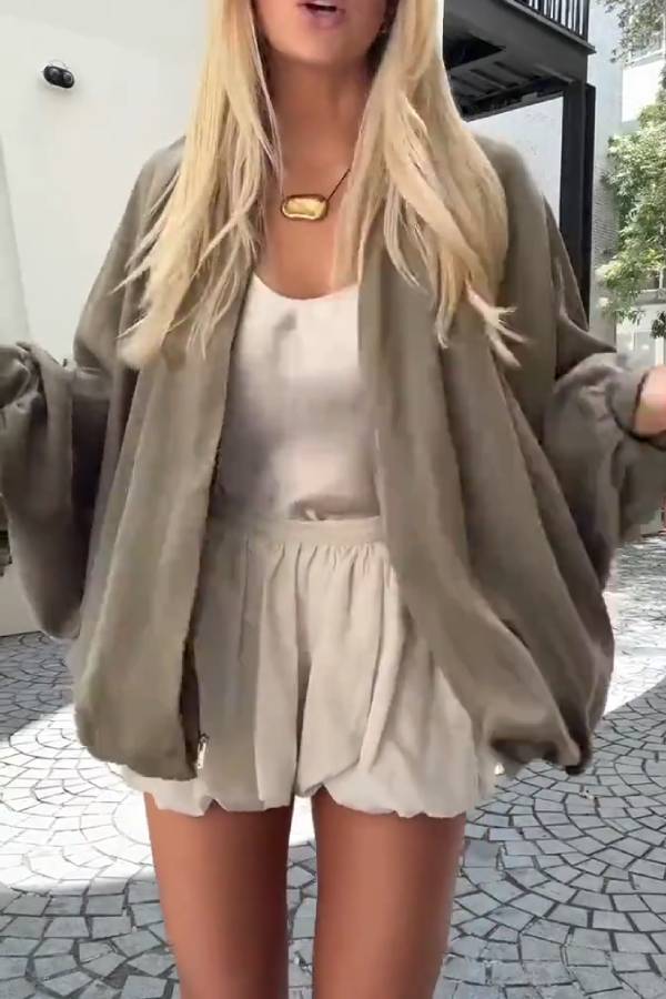 Miyun Roubo – Puffy-Hose mit Blütenknospenrock