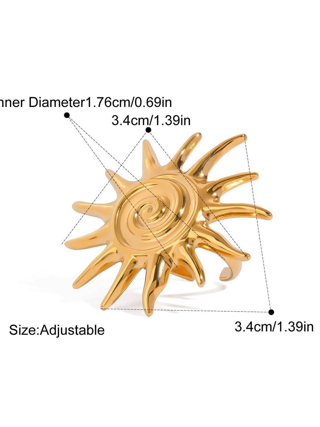 Bague Éléments Océaniques