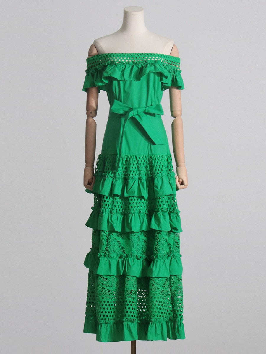 VASSANIA DRESS Green