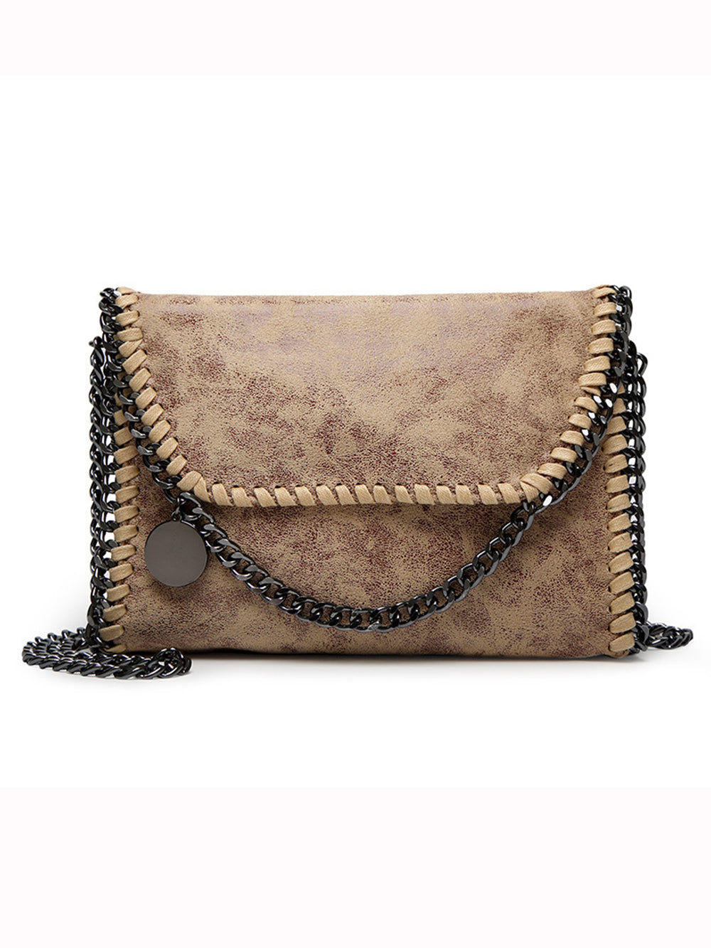 Pochette bandoulière à emporter Tan