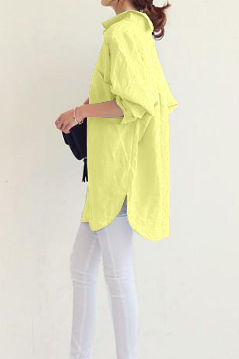 Oversized Linen Shirt
