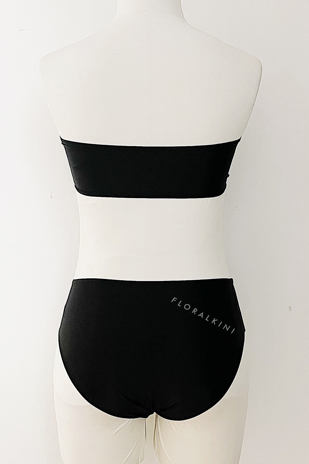 Bow Bandeau High Waisted Bikini Set