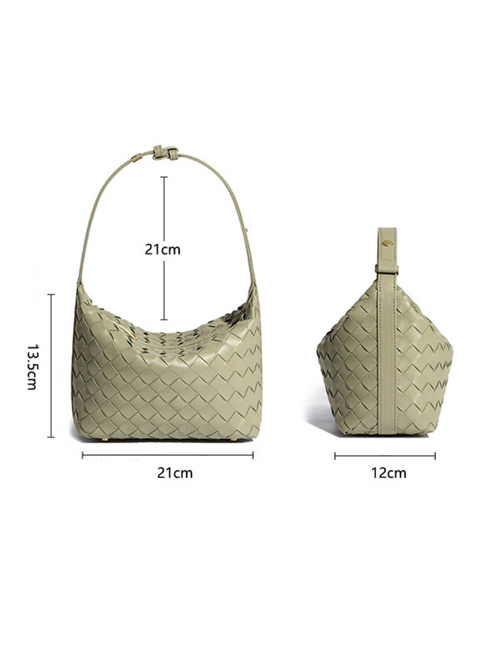 Sac en boîte tissé à la main polyvalent