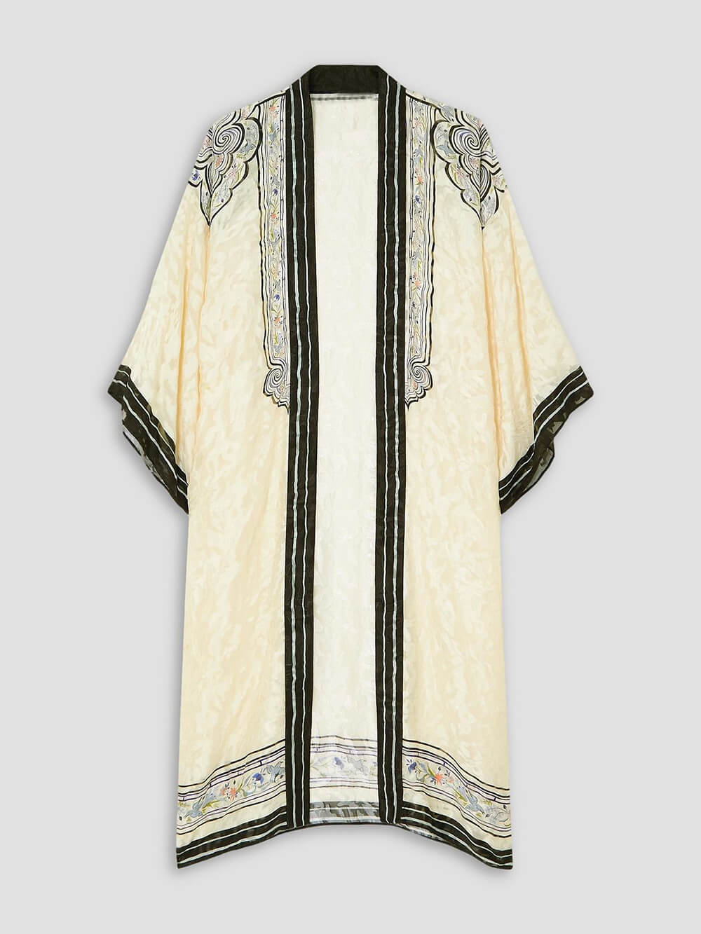 Unique Juniper Print Satin TunicTop