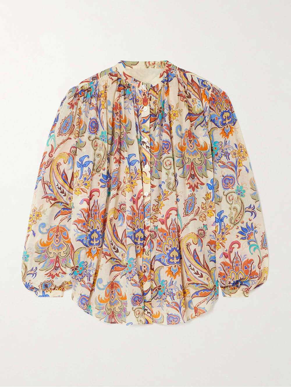 Chemise ample à imprimé cachemire unique