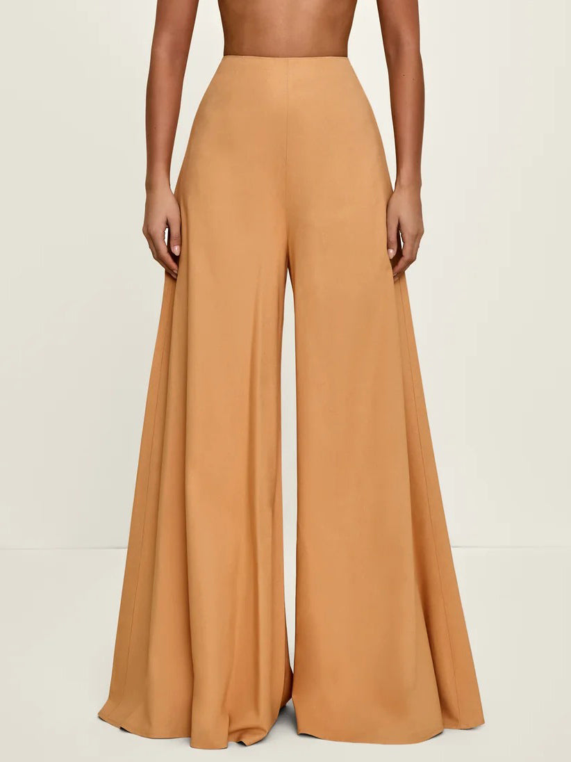 Elegant High-Waisted Wide-Leg Pants