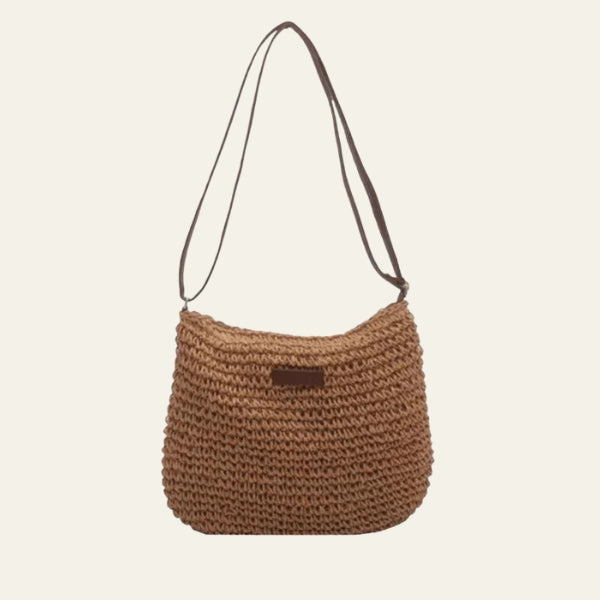 The Camille Woven Crossbody Bag