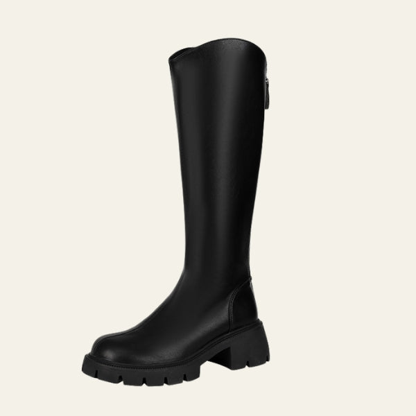 The Milan Leather Knee Boot