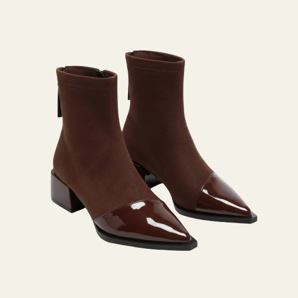 The Vienna Two-Tone Ankle Boot