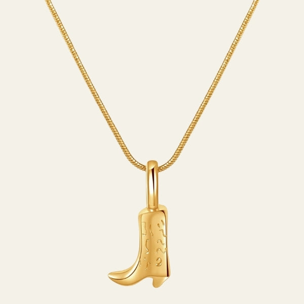 The Austin Boot Charm Necklace