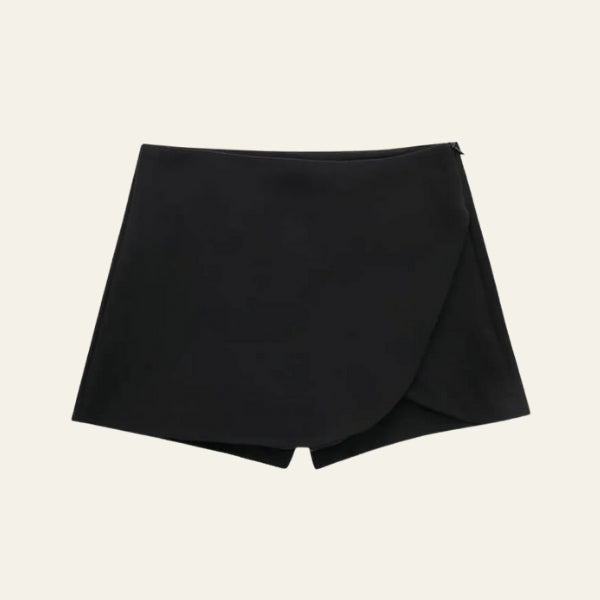 The Siena Asymmetric Wrap Skort