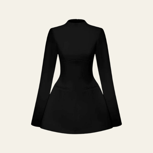 The Elysia Structured Sculpted Mini Dress