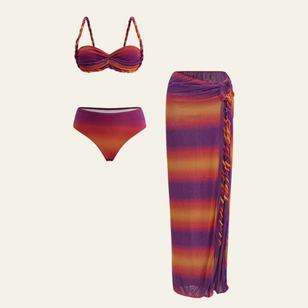 The Mykonos Braided Ombré Set