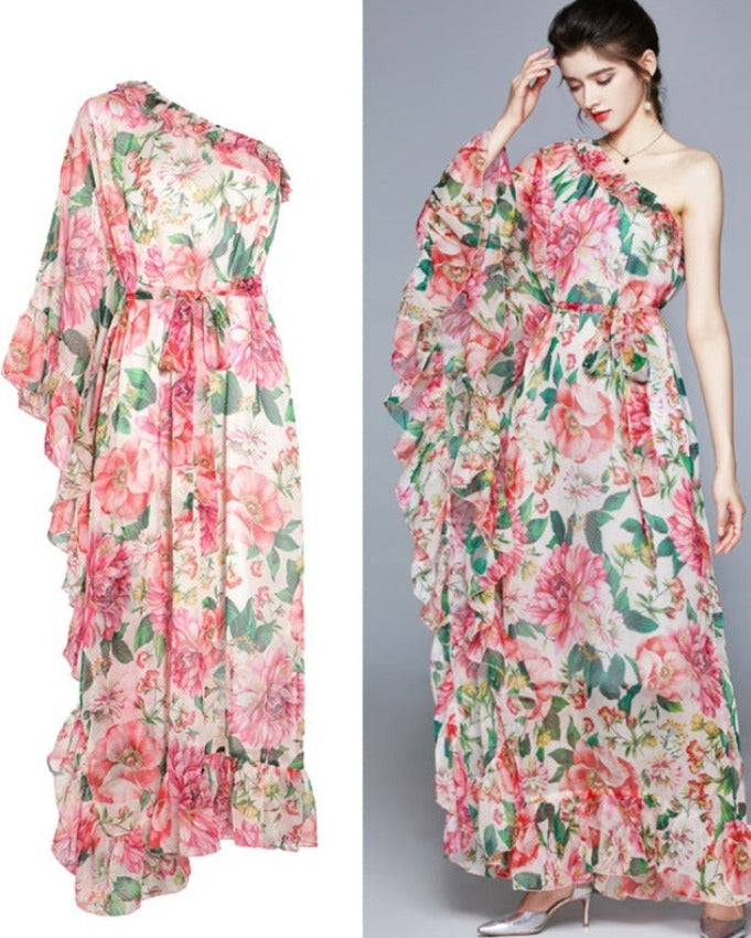 SOLIA DRESS Pink floral
