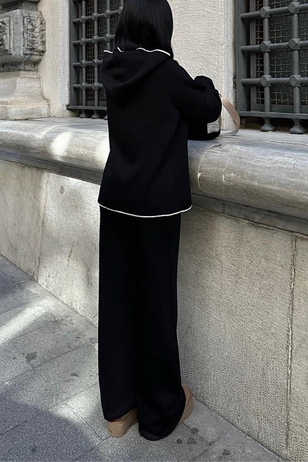 Harper Pile Trouser Set