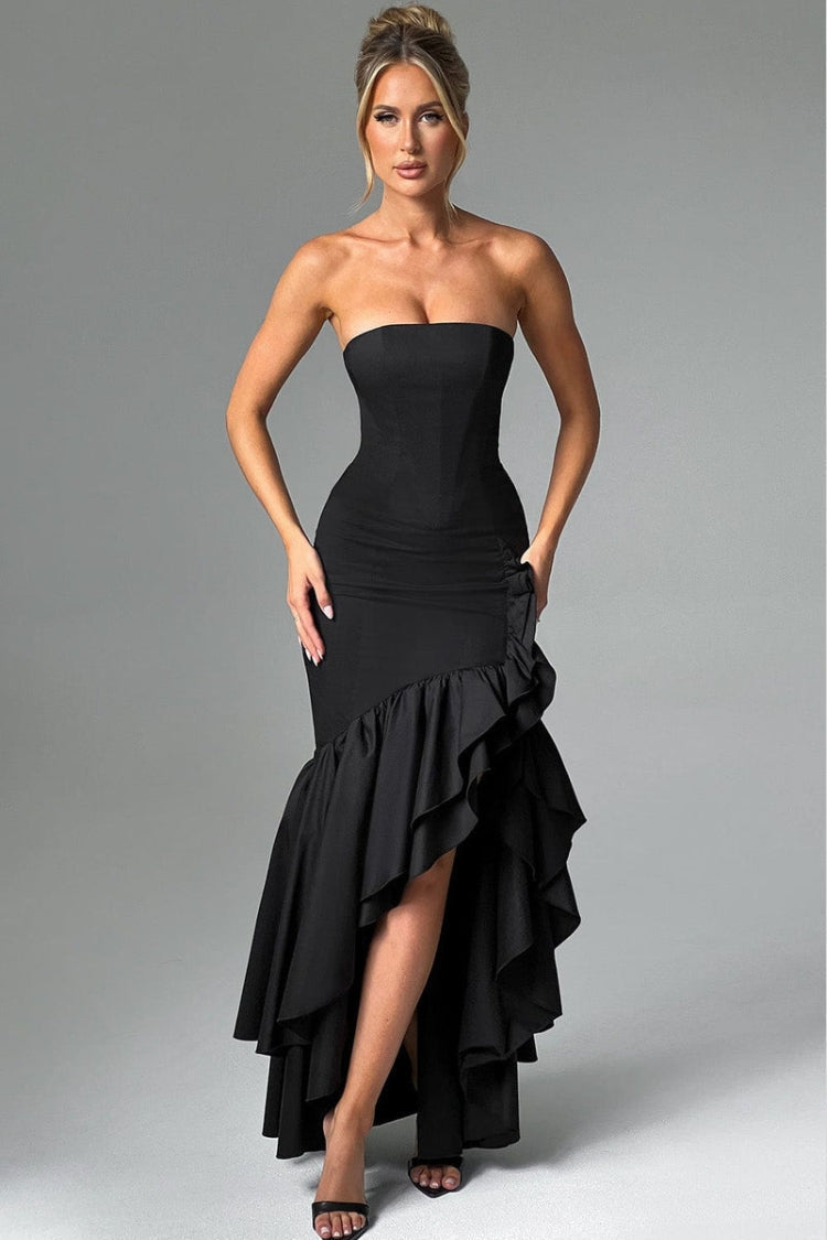 ANGELINA MAXI DRESS Black