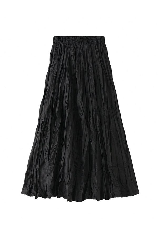 A-line mid-length winter skirt with sweater 3 one size