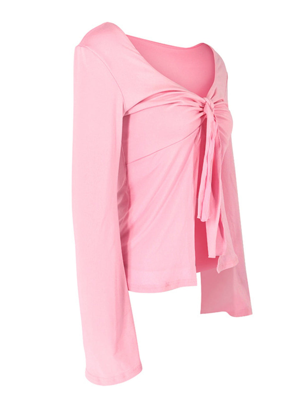 Chic Tie-Front Top – Flattering Fit