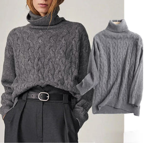 MARYAM BASIC SWEATER gray