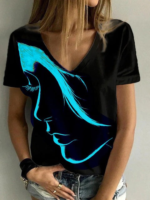 ORLANDA T-SHIRT Light Blue
