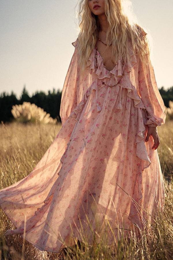 Fleur Gown Multicolor