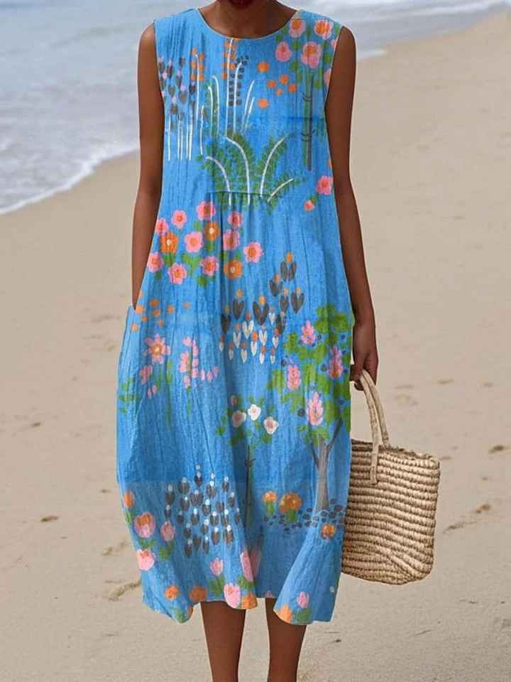 Megan | Airy Midi Dress