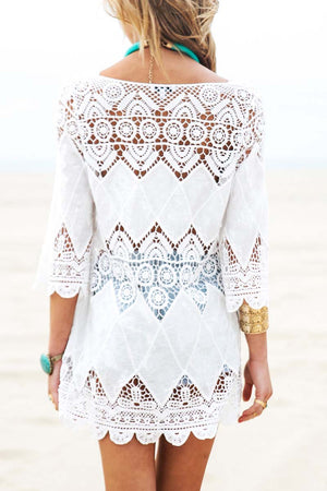 Applique Insert Geo Dress