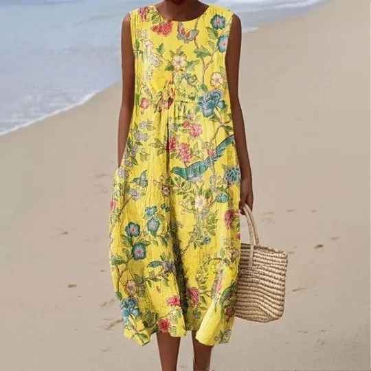 Megan | Airy Midi Dress