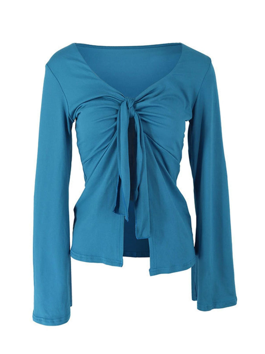 Chic Tie-Front Top – Flattering Fit