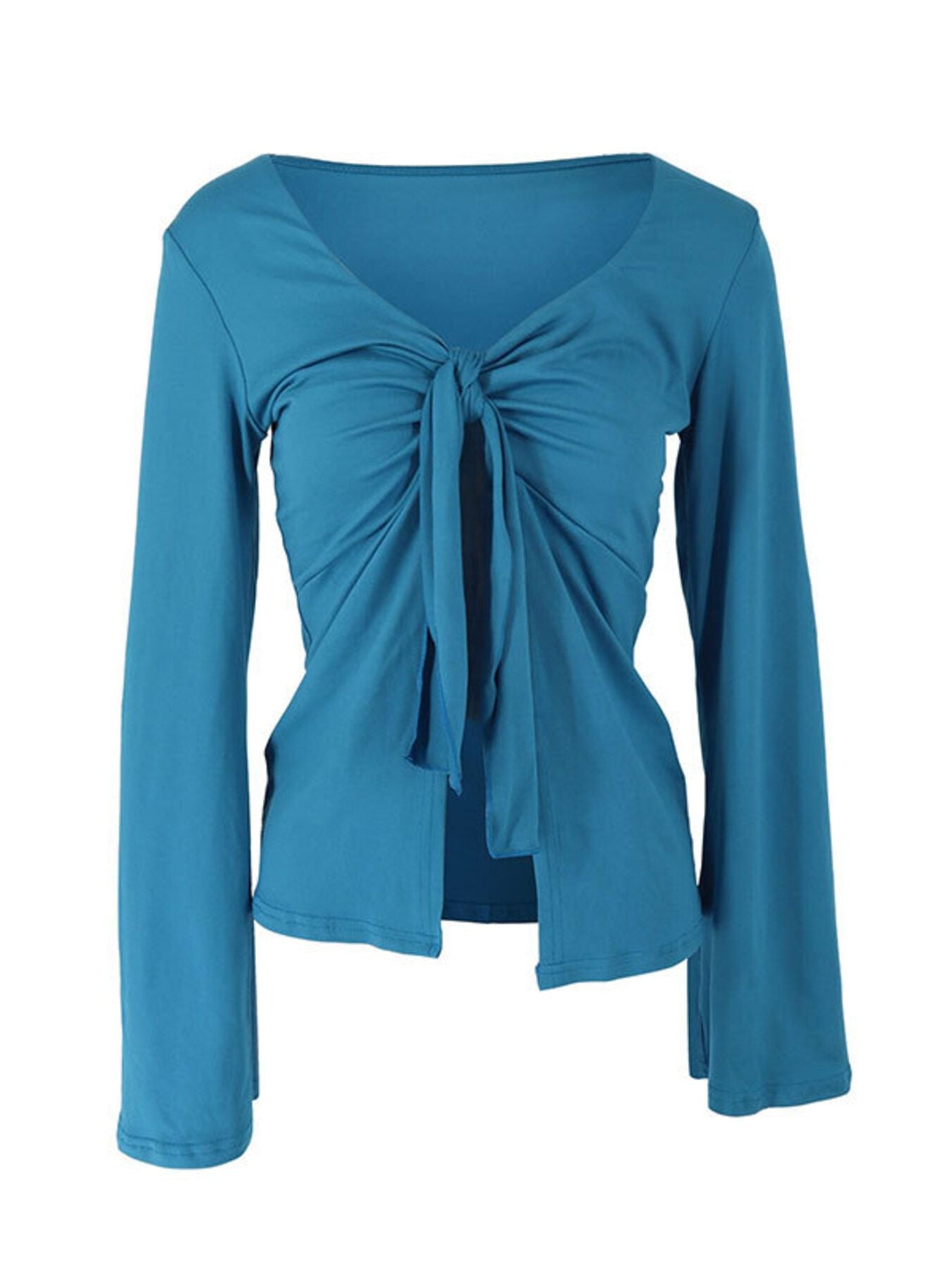 Chic Tie-Front Top – Flattering Fit