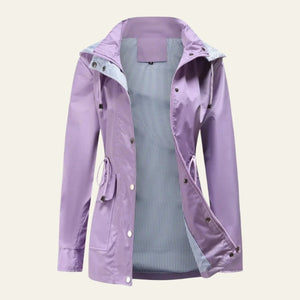 The Marseille Rain Coat Purple