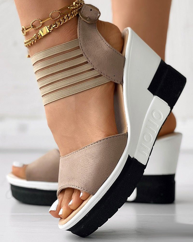 LIESEL SANDALS khaki