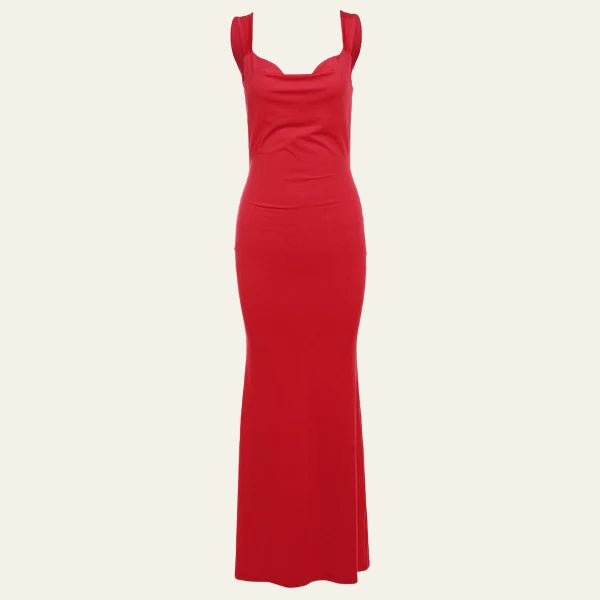 The Monaco Draped Maxi Dress